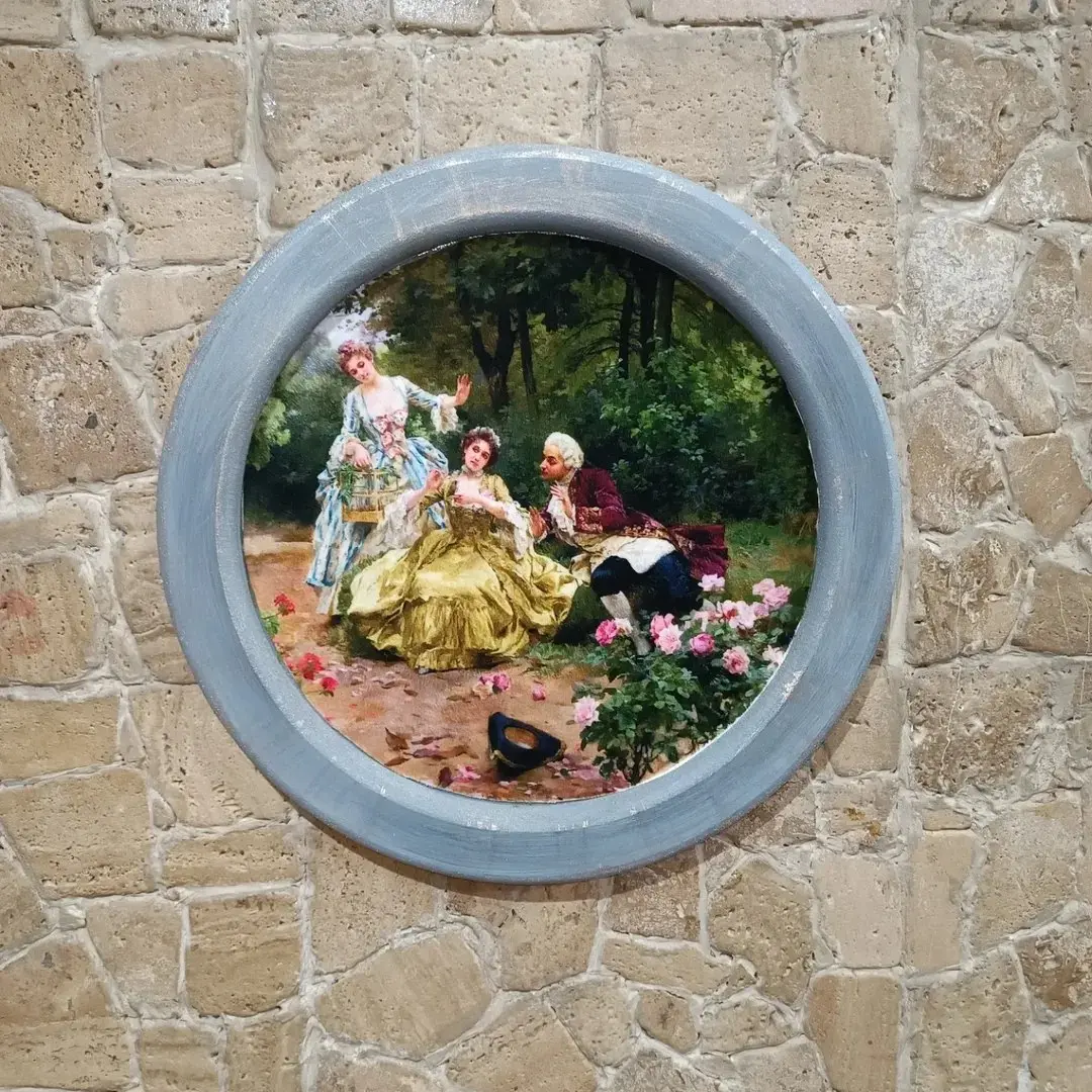 تابلو ضیافت در باغ